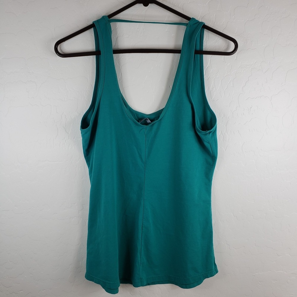The North Face Tank Top Women's Medium Green Sleeveless Pullover Knit Top - Picture 6 of 10